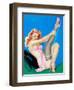 Legs For Days-Peter Driben-Framed Art Print