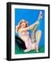 Legs For Days-Peter Driben-Framed Art Print