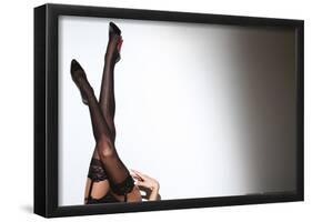 Legs & Loubs 2-Sebastian Black-Framed Poster