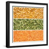 Legumes Triptych-Steve Gadomski-Framed Photographic Print