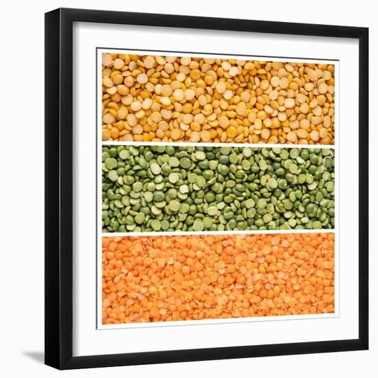 Legumes Triptych-Steve Gadomski-Framed Photographic Print