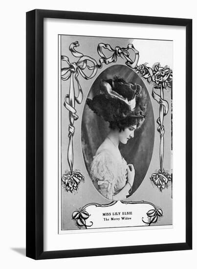 Lehar, Widow, Elsie Photo-null-Framed Art Print