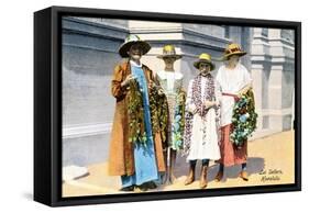 Lei Sellers, Honolulu, Hawaii-null-Framed Stretched Canvas