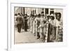 Lei Vendors, Honolulu, Hawaii-null-Framed Art Print