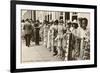 Lei Vendors, Honolulu, Hawaii-null-Framed Art Print