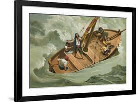 Leibniz in a Boat on the Adriatic-Josep or Jose Planella Coromina-Framed Giclee Print