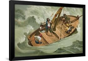 Leibniz in a Boat on the Adriatic-Josep or Jose Planella Coromina-Framed Giclee Print