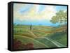 Leicester Countryside-Herb Dickinson-Framed Stretched Canvas