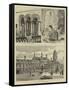 Leicester Illustrated-Henry William Brewer-Framed Stretched Canvas