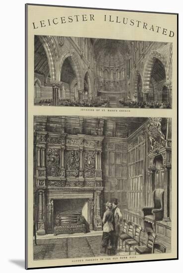 Leicester Illustrated-Henry William Brewer-Mounted Giclee Print