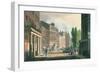 Leicester Square, Ackermann's Repository of Arts, Literature, Manufacture, Fashions and Politics-null-Framed Giclee Print