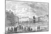 Leicester Square, C1750-null-Mounted Giclee Print