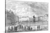 Leicester Square, C1750-null-Stretched Canvas