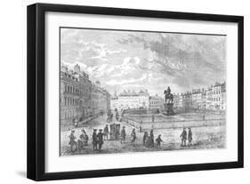 Leicester Square, C1750-null-Framed Giclee Print