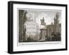 Leicester Square, Westminster, London, C1805-Samuel Rawle-Framed Giclee Print