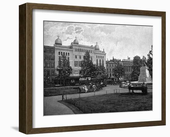 Leicester Square-null-Framed Art Print