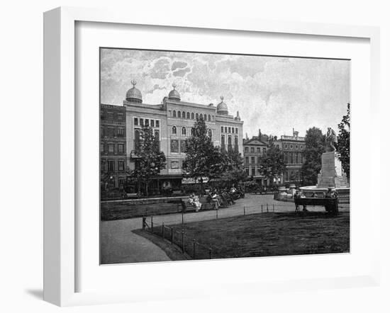 Leicester Square-null-Framed Art Print