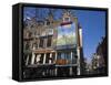 Leidseplein, Amsterdam, Netherlands, Europe-Amanda Hall-Framed Stretched Canvas