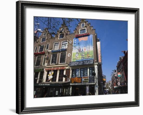 Leidseplein, Amsterdam, Netherlands, Europe-Amanda Hall-Framed Photographic Print