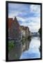 Leie Canal, Ghent, Flanders, Belgium-Ian Trower-Framed Photographic Print