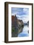 Leie Canal, Ghent, Flanders, Belgium-Ian Trower-Framed Photographic Print