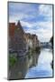 Leie Canal, Ghent, Flanders, Belgium-Ian Trower-Mounted Photographic Print