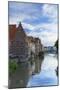Leie Canal, Ghent, Flanders, Belgium-Ian Trower-Mounted Photographic Print