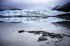 Alaska Glacier Lake - Wide Angle View-Leieng-Photographic Print