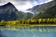 Anchorage Alaska State Parks-Leieng-Framed Stretched Canvas