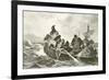 Leif Ericson Off the Coast of Vineland-Oscar Arnold Wergeland-Framed Giclee Print