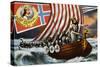 Leif Erikson-Discoverer Of America-Antoon Kuper-Stretched Canvas