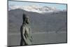 Leif Erikson statue at Brattahlid, Qassiarsuk, Tunulliarfik, Greenland-Cindy Miller Hopkins-Mounted Photographic Print