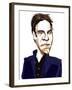 Leif Ove Andsnes, caricature-Neale Osborne-Framed Giclee Print