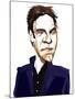 Leif Ove Andsnes, caricature-Neale Osborne-Mounted Giclee Print