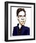 Leif Ove Andsnes, caricature-Neale Osborne-Framed Giclee Print