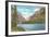 Leigh Lake, Grand Teton-null-Framed Art Print