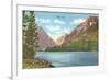 Leigh Lake, Grand Teton-null-Framed Art Print