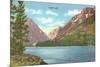 Leigh Lake, Grand Teton-null-Mounted Art Print