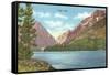 Leigh Lake, Grand Teton-null-Framed Stretched Canvas