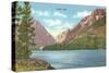 Leigh Lake, Grand Teton-null-Stretched Canvas