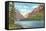 Leigh Lake, Grand Teton-null-Framed Stretched Canvas