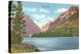 Leigh Lake, Grand Teton-null-Stretched Canvas