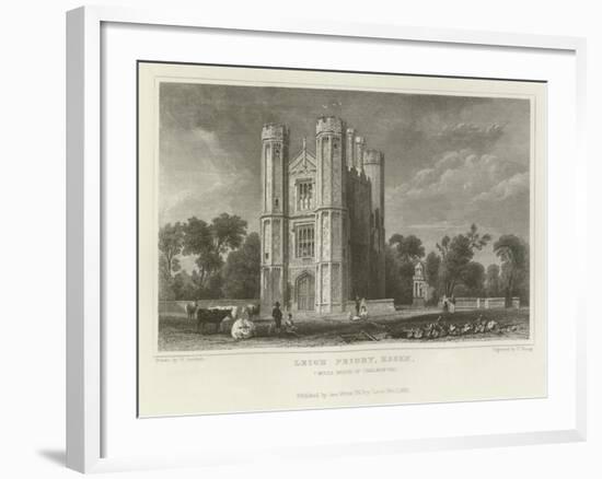 Leigh Priory, Essex, 7 Miles North of Chelmsford-William Henry Bartlett-Framed Giclee Print