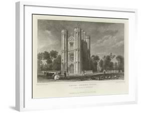 Leigh Priory, Essex, 7 Miles North of Chelmsford-William Henry Bartlett-Framed Giclee Print