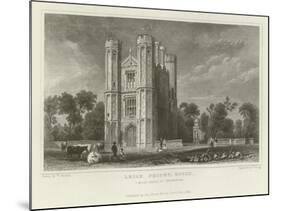Leigh Priory, Essex, 7 Miles North of Chelmsford-William Henry Bartlett-Mounted Giclee Print