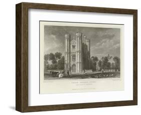 Leigh Priory, Essex, 7 Miles North of Chelmsford-William Henry Bartlett-Framed Giclee Print