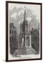 Leighton Buzzard Cross, Restored-null-Framed Giclee Print