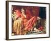 Leila, 1892-Frank Bernard Dicksee-Framed Art Print