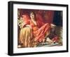 Leila, 1892-Frank Bernard Dicksee-Framed Art Print