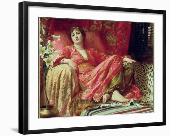 Leila, 1892-Frank Bernard Dicksee-Framed Giclee Print